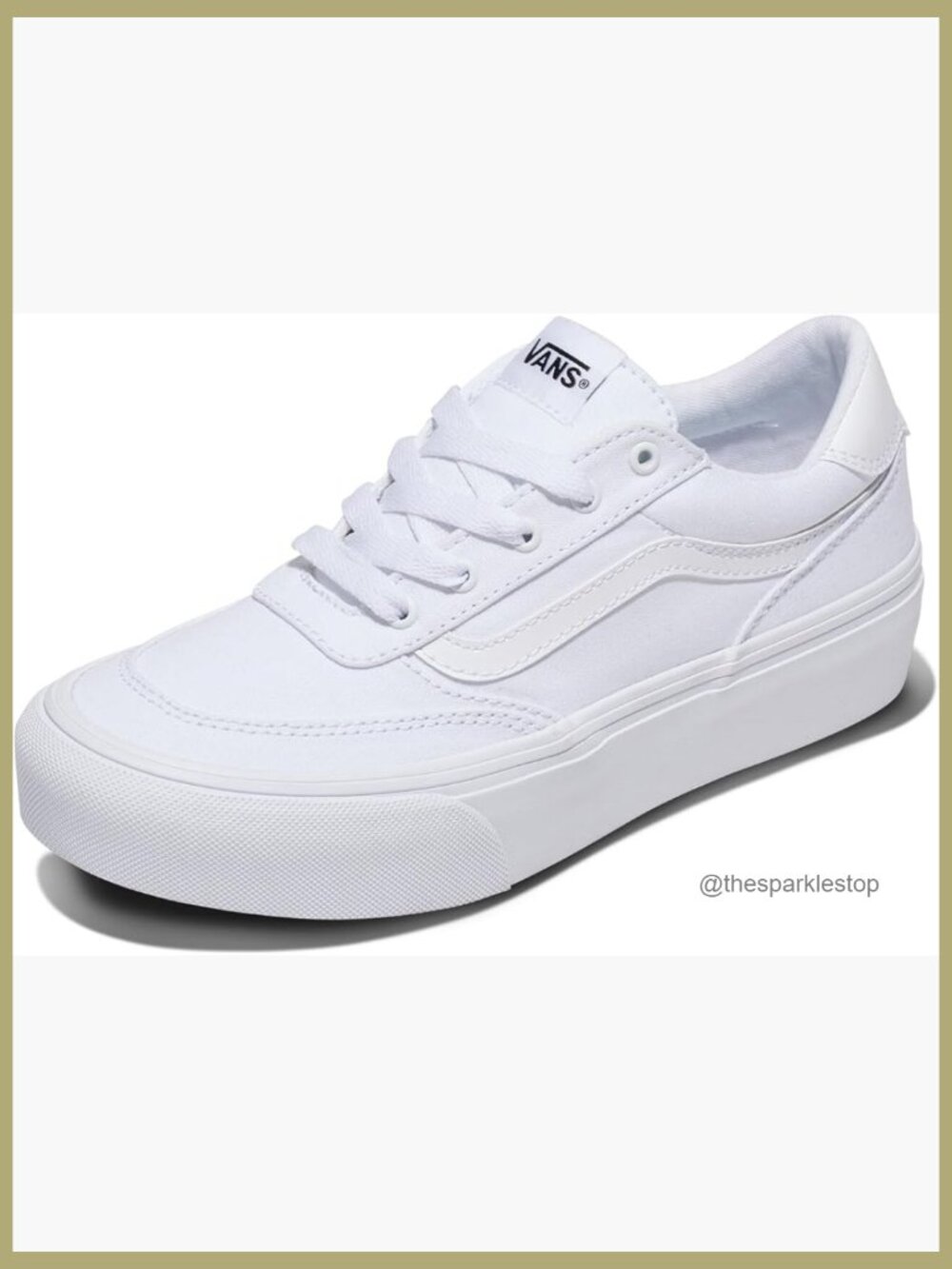 Canvas Platform Sneakers Low Top Casual